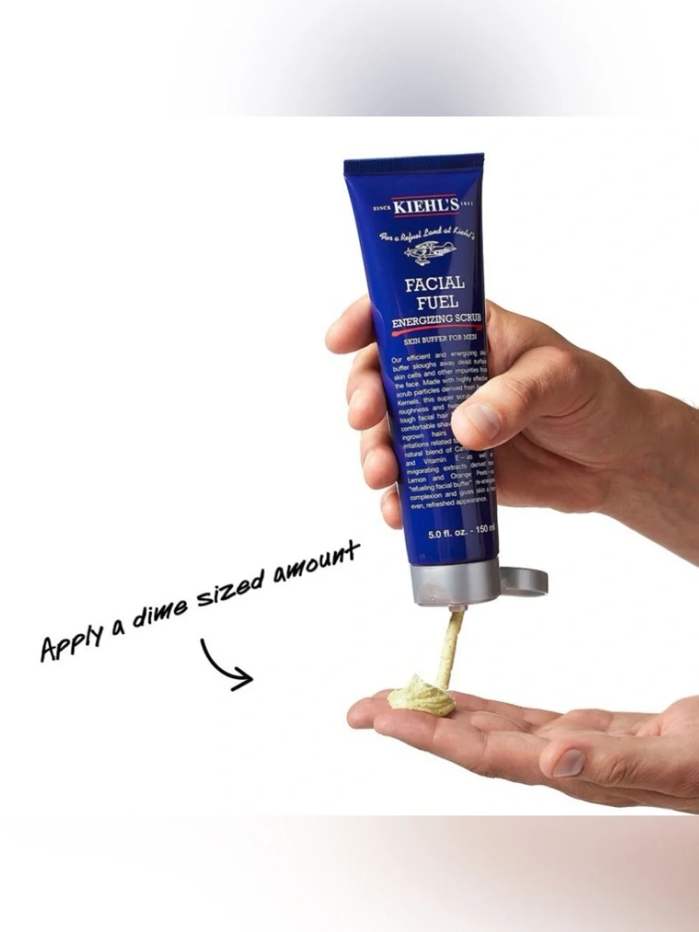 Kiehl's facial fuel scrub